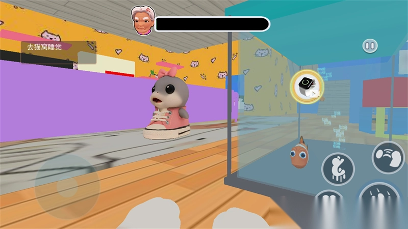 猫猫和奶奶日常图2