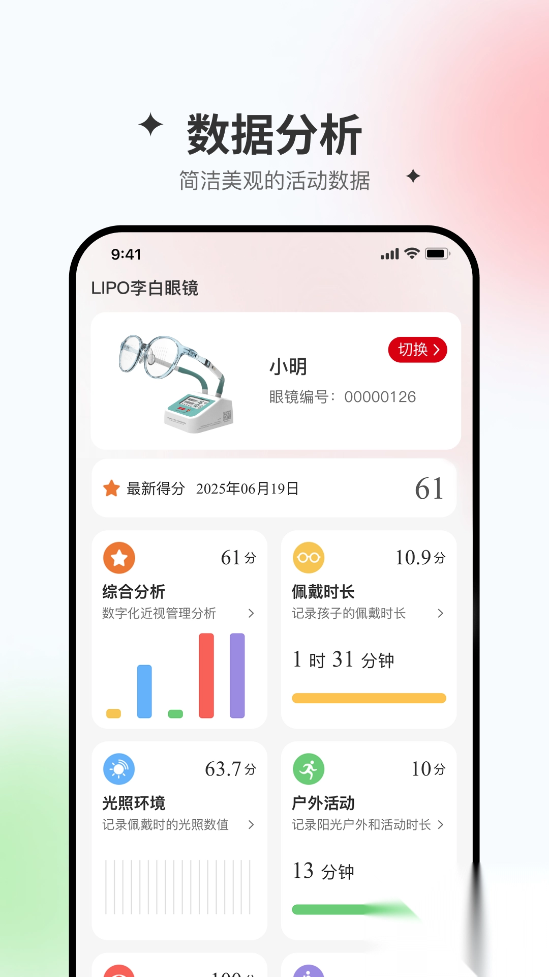 李白眼镜