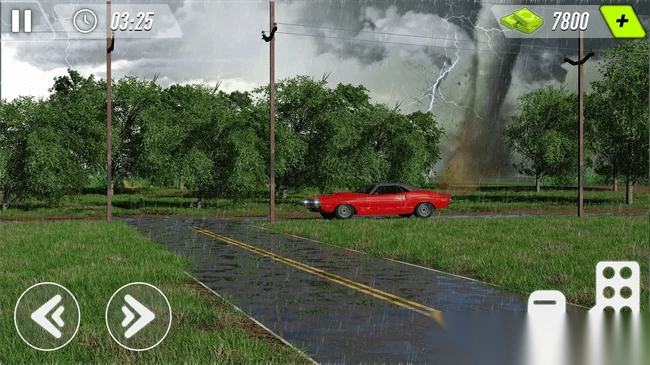 龙卷风摧毁模拟