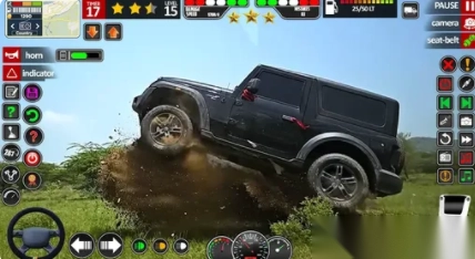 爬山吉普车模拟器图1