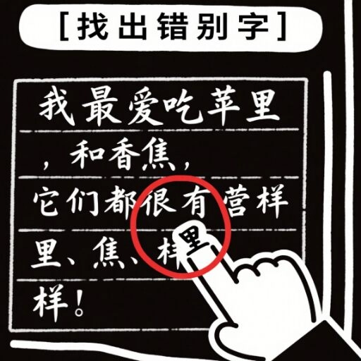 文字找错达人