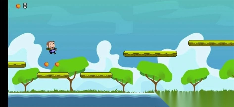 猴子可可跳跃奔跑图1