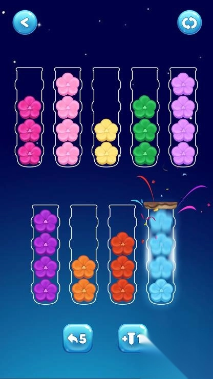 球排序颜色气泡排序(4)