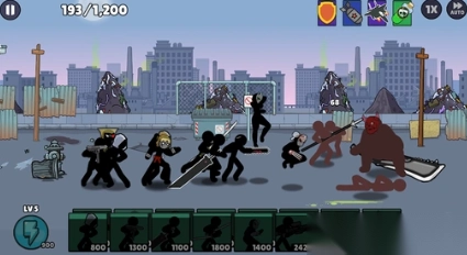 英雄战争2棍战士