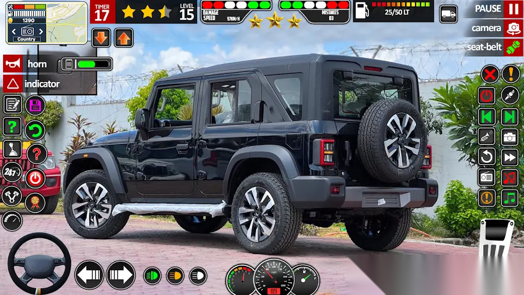 山地吉普车驾驶图1