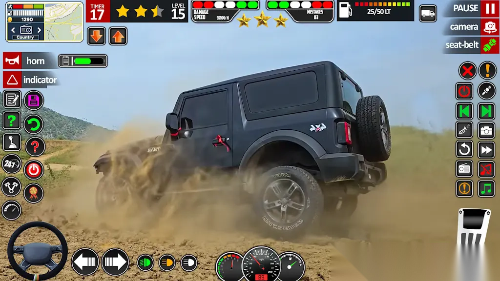 山地吉普车驾驶图2