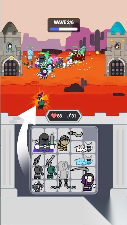 宝袋之战单位冲突