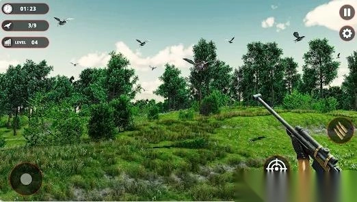 鸟类狩猎狙击手射击