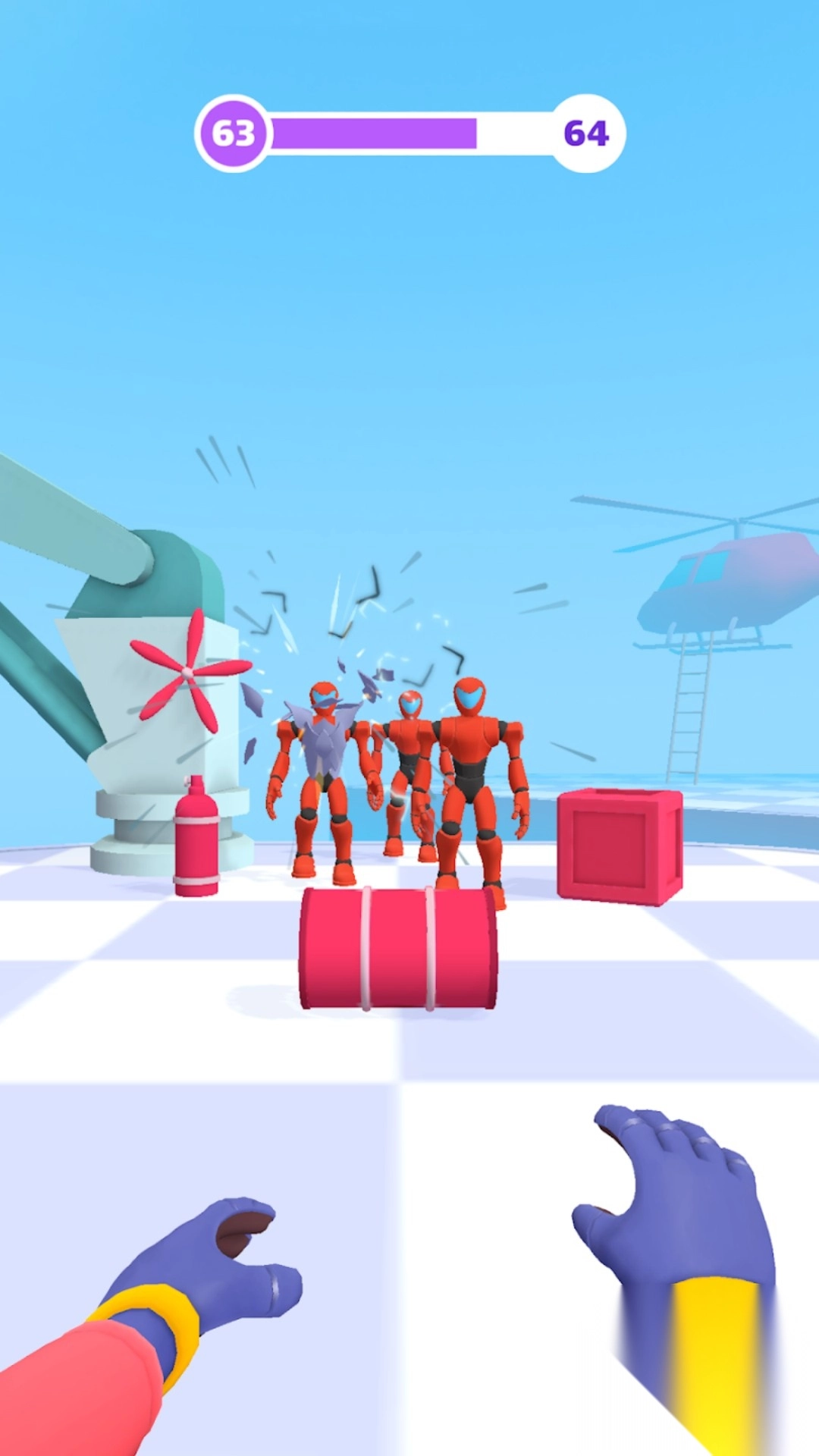 城市蜘蛛吐丝反击