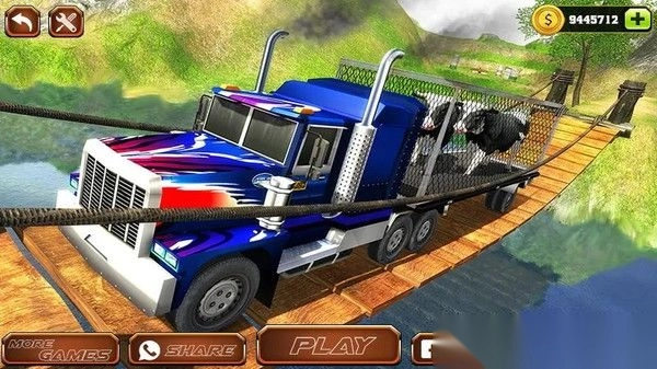 農(nóng)場動物卡車駕駛截圖2