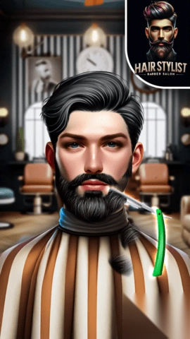 理发店剪发模拟器(3)