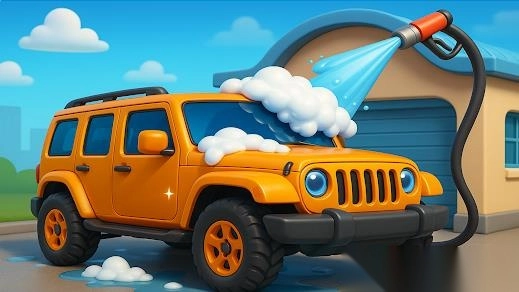 洗车改造修理汽车