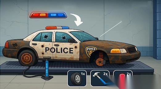 洗车改造修理汽车