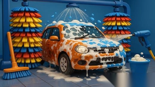 洗车改造修理汽车