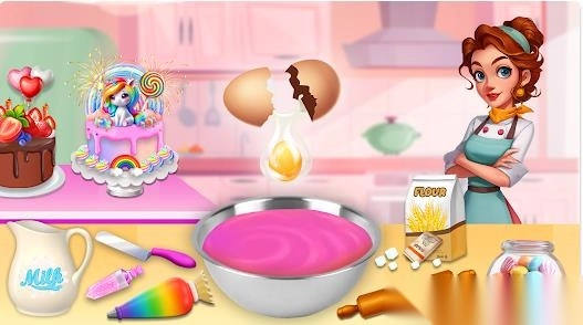 蛋糕制作者DIY烹饪