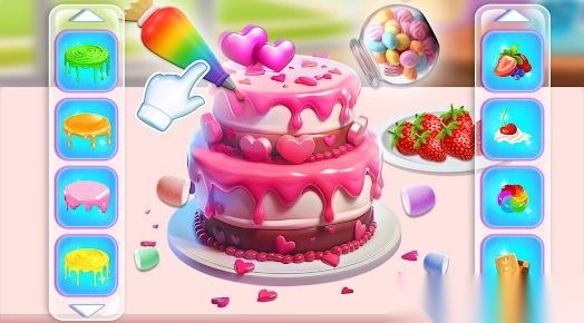 蛋糕制作者DIY烹饪