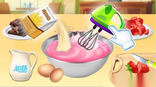 蛋糕制作者DIY烹饪