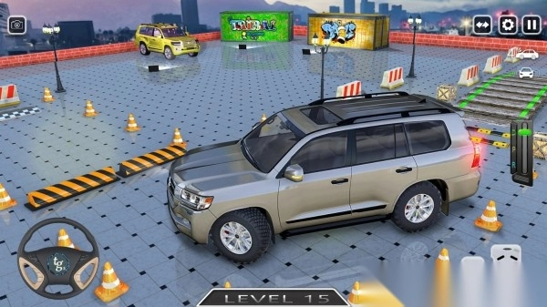吉普停车3d