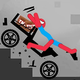 粉碎碰撞火柴人