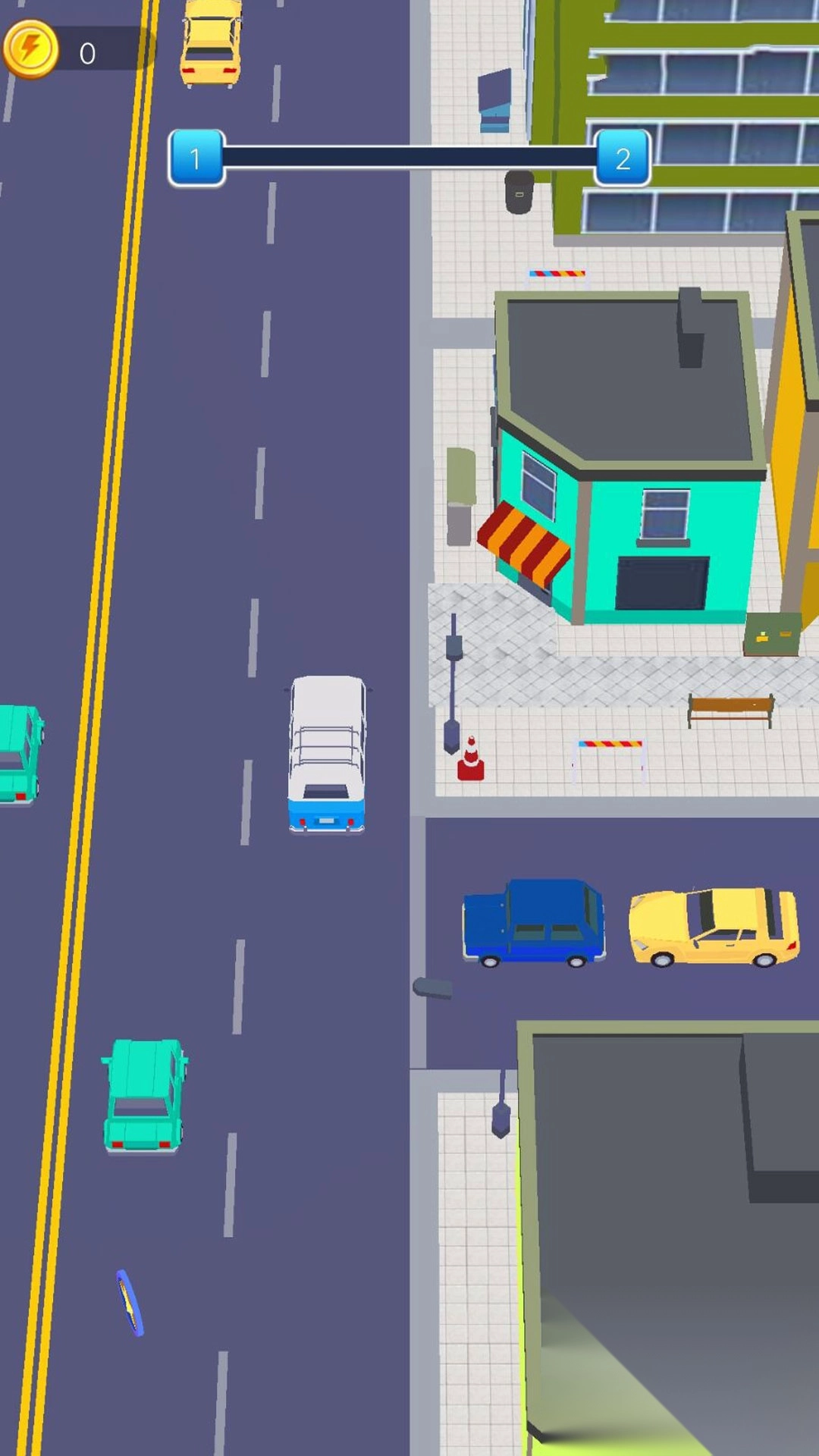 城市驾驭交通模拟