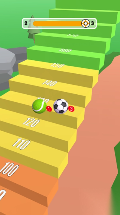 控制伸展球跑圖3