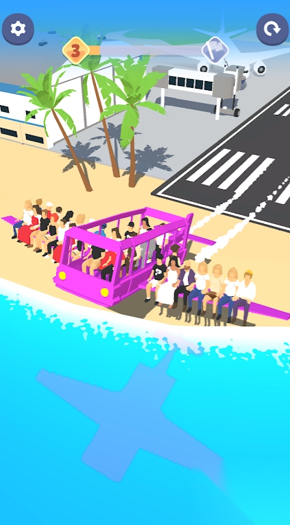 空中巴士登陆3D1