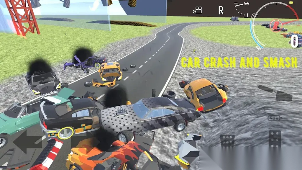 车祸粉碎模拟器