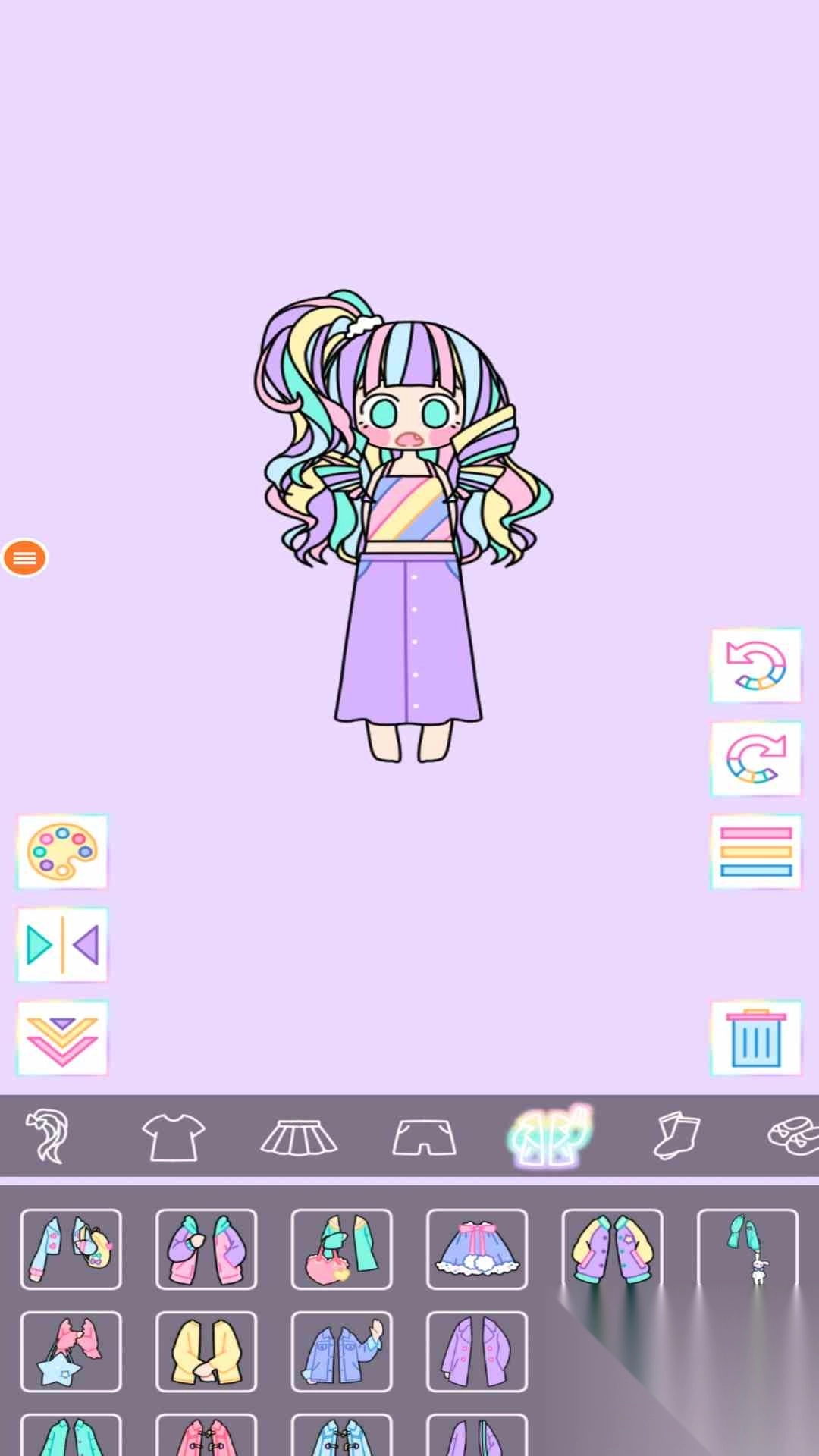 装扮粉彩女孩图3