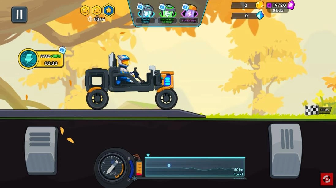 冒险星球太空赛车