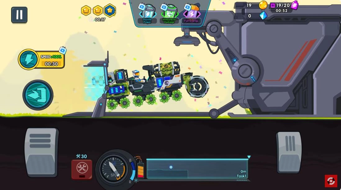 冒险星球太空赛车