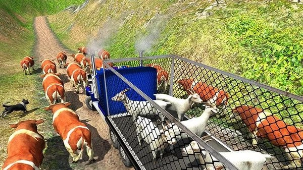 農(nóng)場動物卡車駕駛