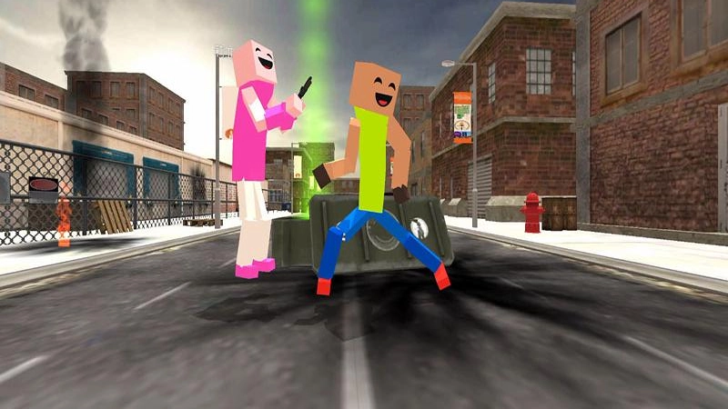 像素人枪战模拟器图1