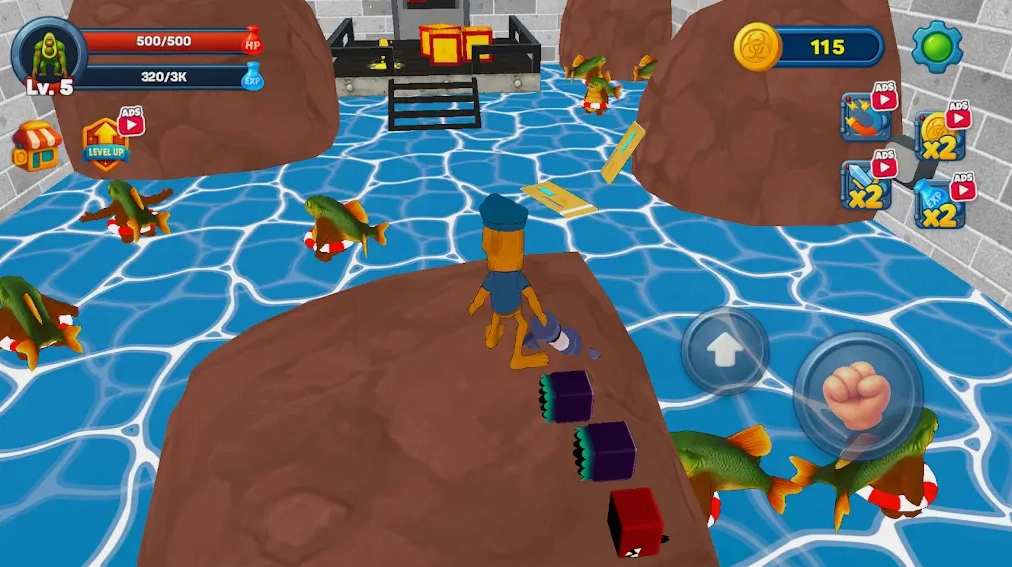 OBBY跑酷实验室大逃亡(2)