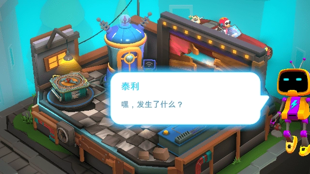 微型机器人传送门逃脱