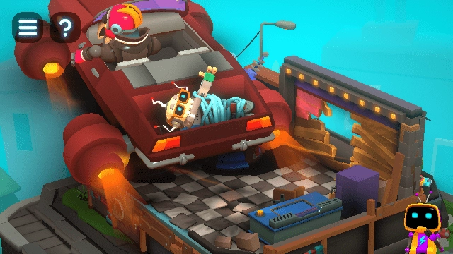 微型机器人传送门逃脱