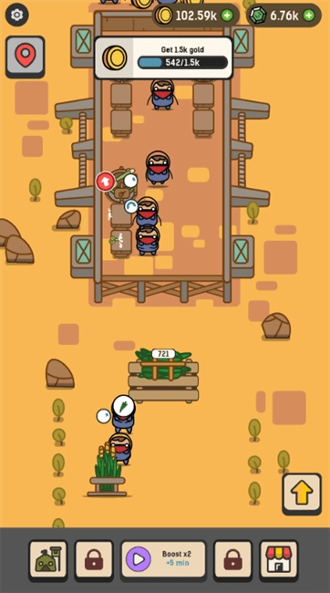 农场战士放置塔防