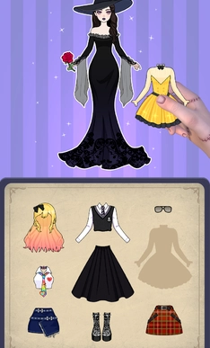 魔法日记纸上装扮(2)