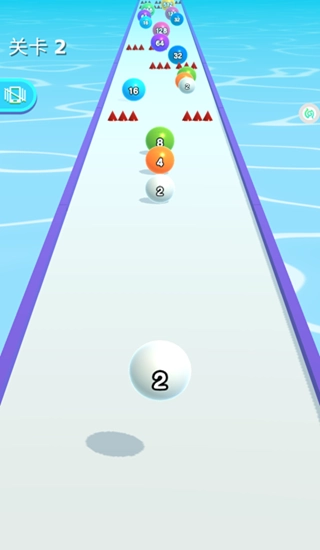 彩色躲避球球3D(3)