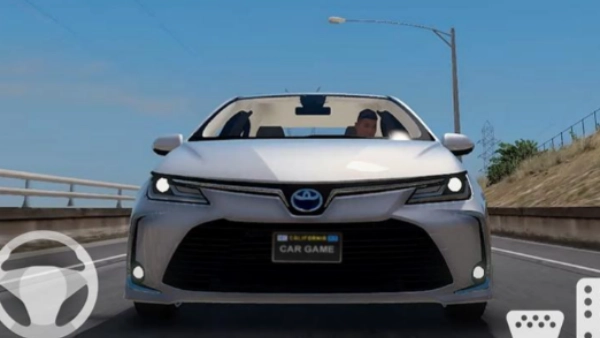 丰田汽车花冠驾驶