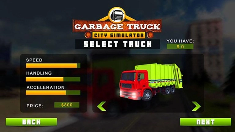 城市垃圾服务车