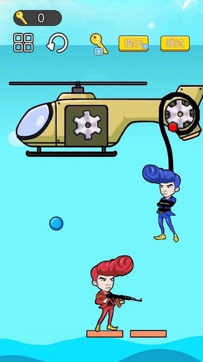 直升机救援模拟图1