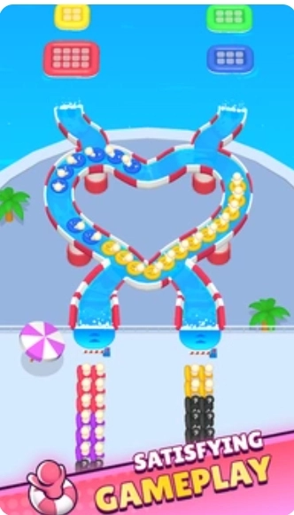 水上乐园分类颜色匹配