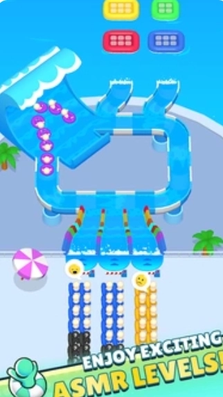 水上乐园分类颜色匹配