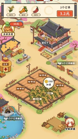 小镇有良田