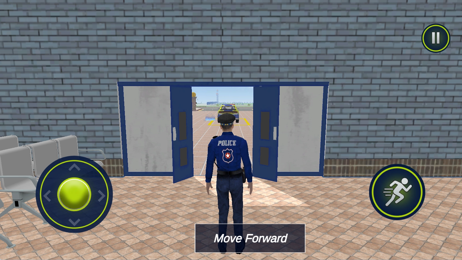 警车追逐模拟器