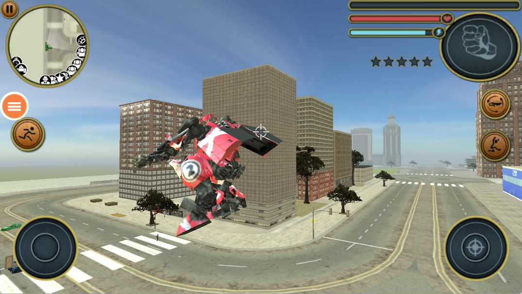 飞车机器人变形