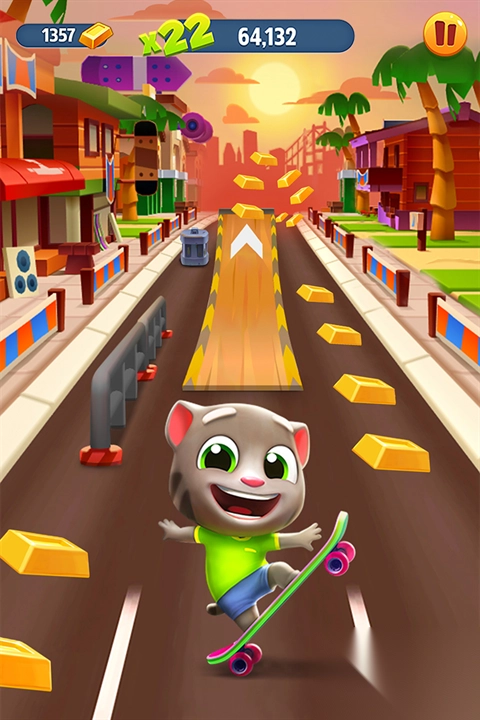 汤姆猫跑酷冰雪版