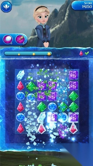 冰雪奇缘冰纷乐(Frozen Free Fall)免费原版图1