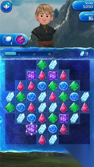 冰雪奇缘冰纷乐(Frozen Free Fall)免费原版图4