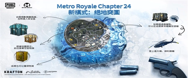 PUBGMOBILE绝地突围游玩须知！缩圈+空投，助你实现地铁逃生“财富自由”？！[多图]